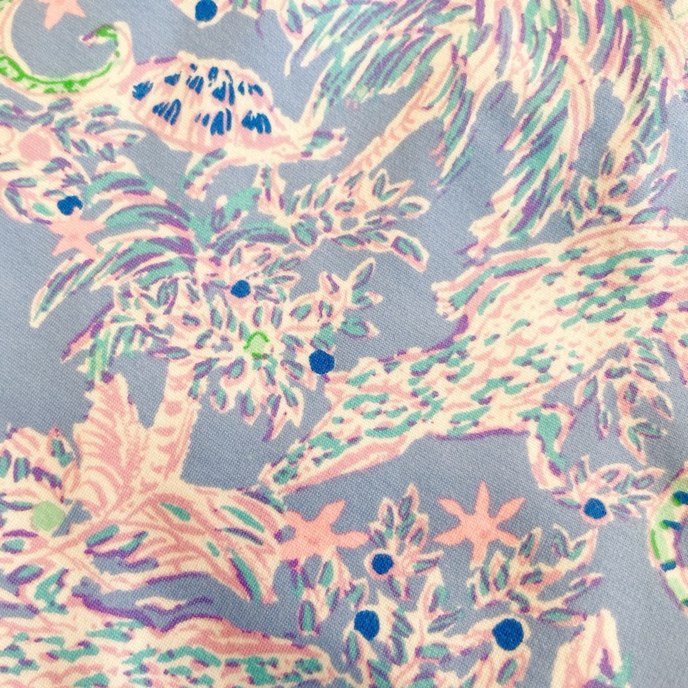 Lilly Pulitzer COLETTE SKORT, BLUE PERI, THE TURTLE PACKAGE 8 - Picture 7 of 9